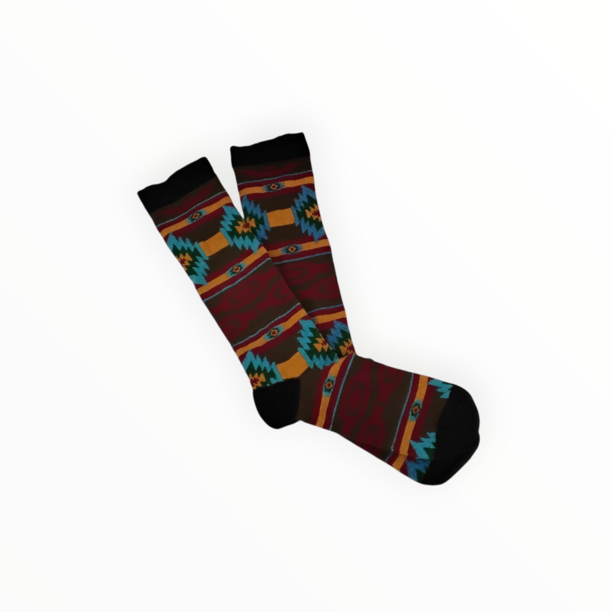 Alpaca Southwest Design Knee Socks