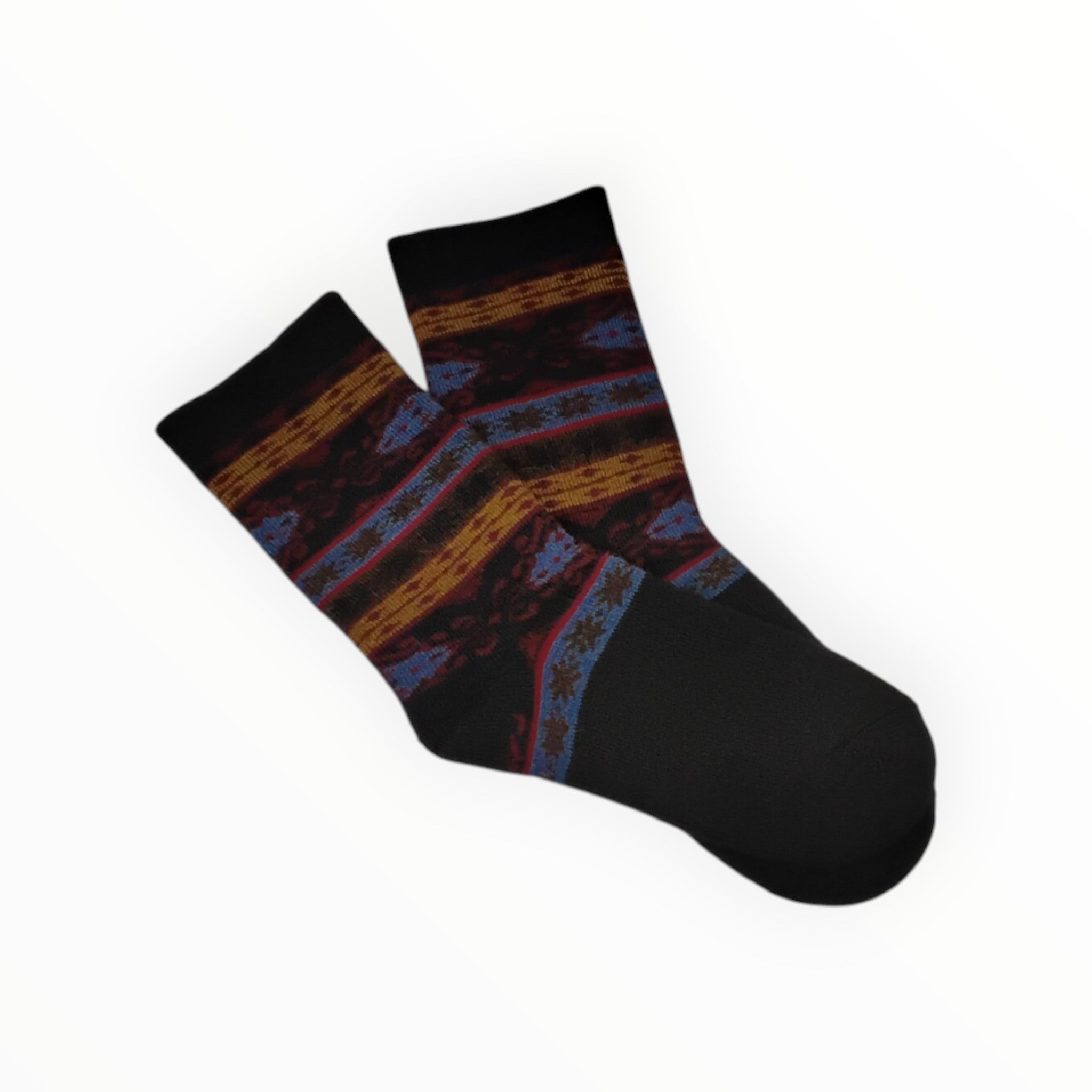 Alpaca Southern Diamond Pattern Socks