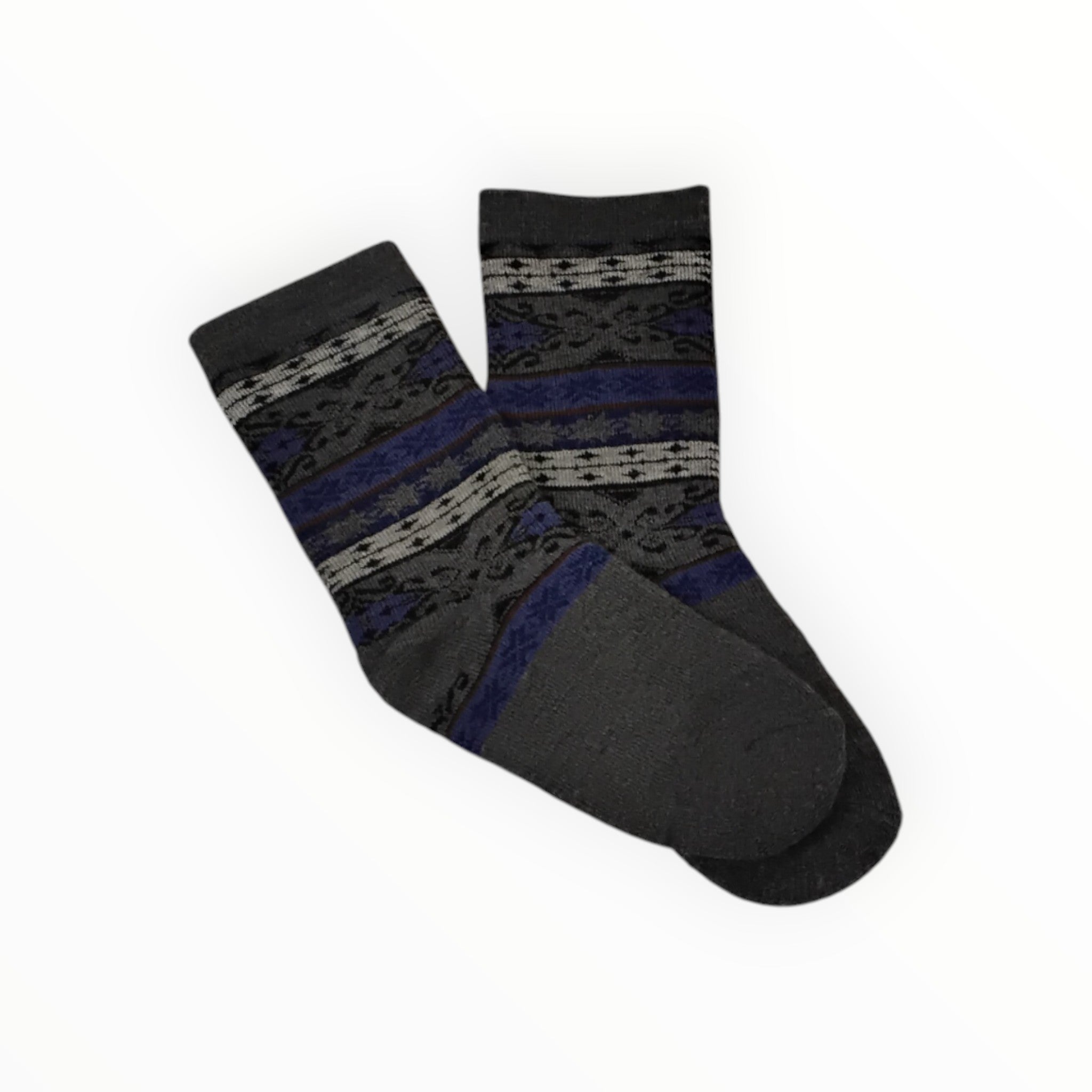 Alpaca Southern Diamond Pattern Socks