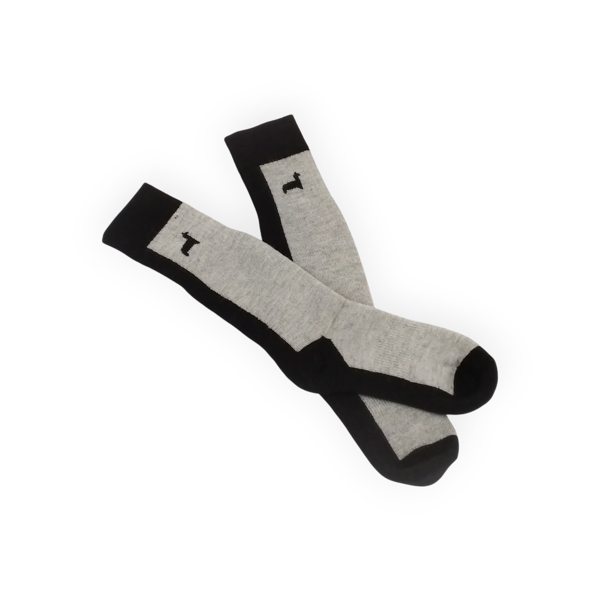 Over-the-Calf Hiking Socks with Alpaca Silhouette