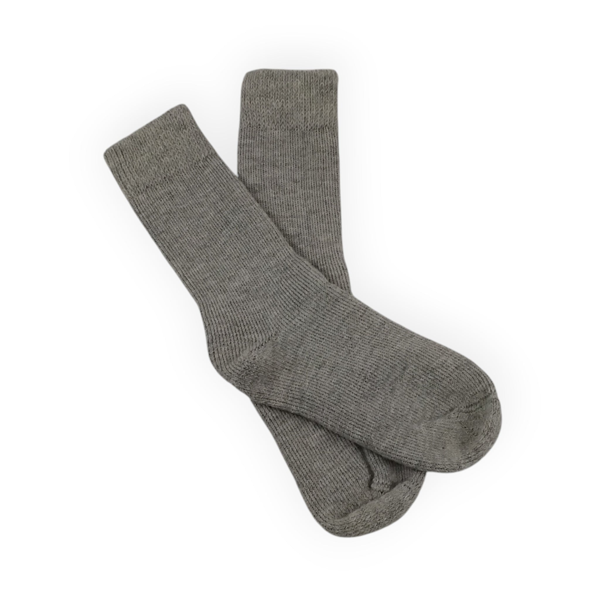 Alpaca Solid Boot Crew Socks