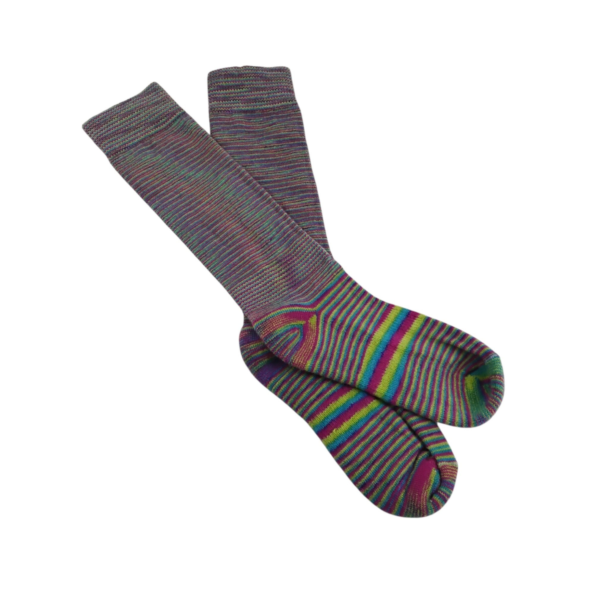 Alpaca Vintage Striped Socks