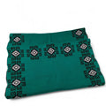 Jade Diamond Design Knit Infinity Scarf