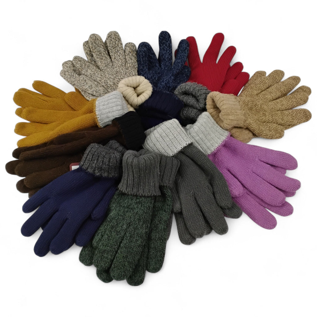 Reversible 100 Percent Alpaca Gloves