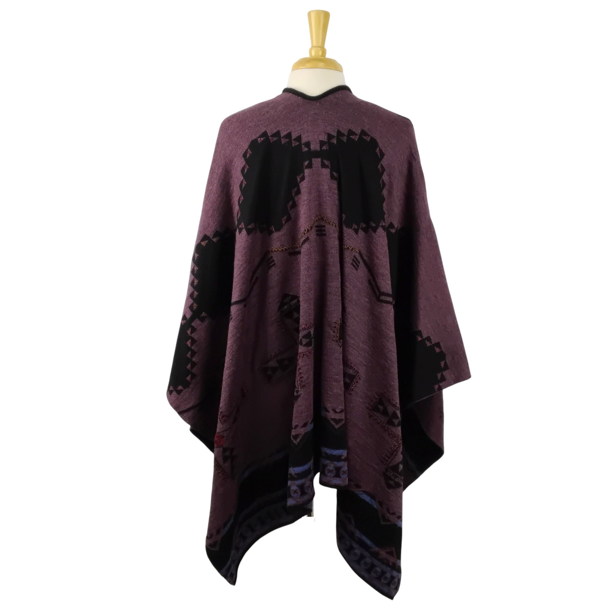 Toulouse Purple and Black Alpaca Blend Rhuana