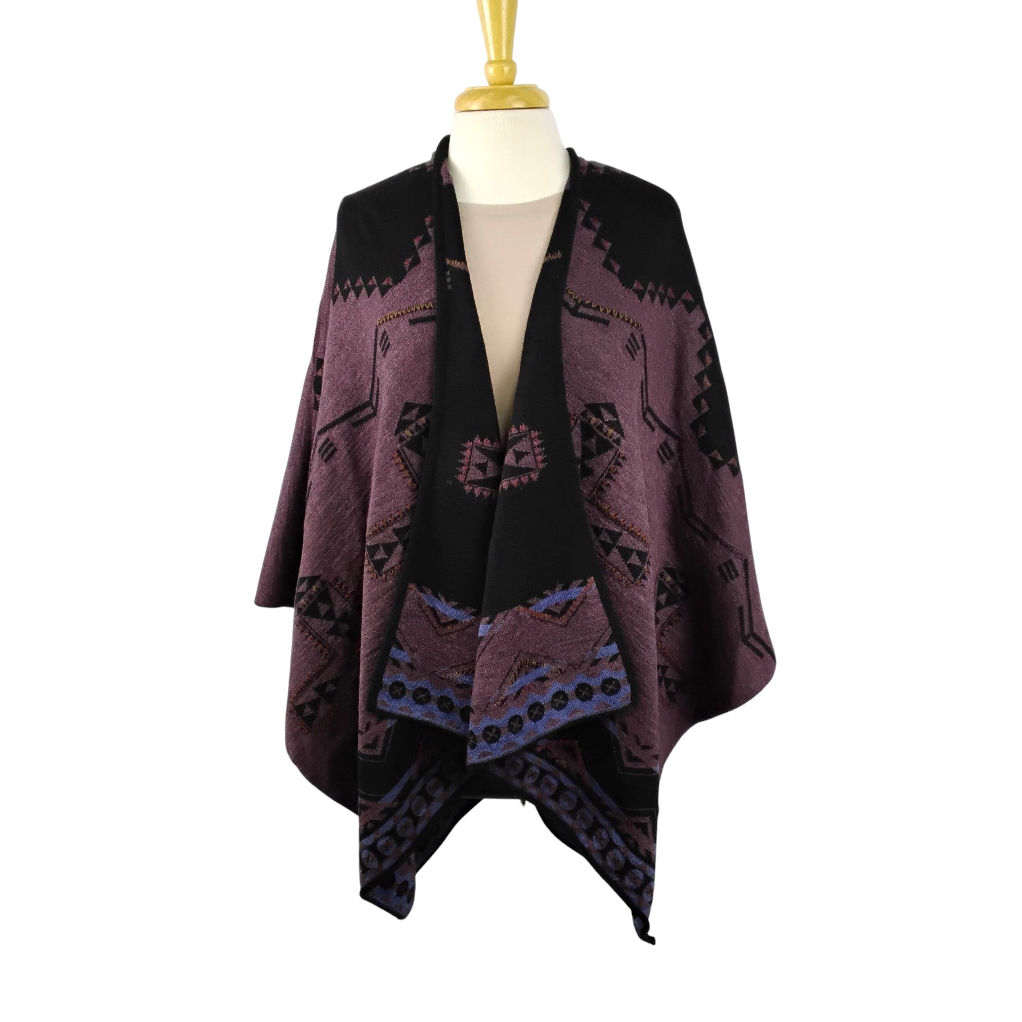 Toulouse Purple and Black Alpaca Blend Rhuana