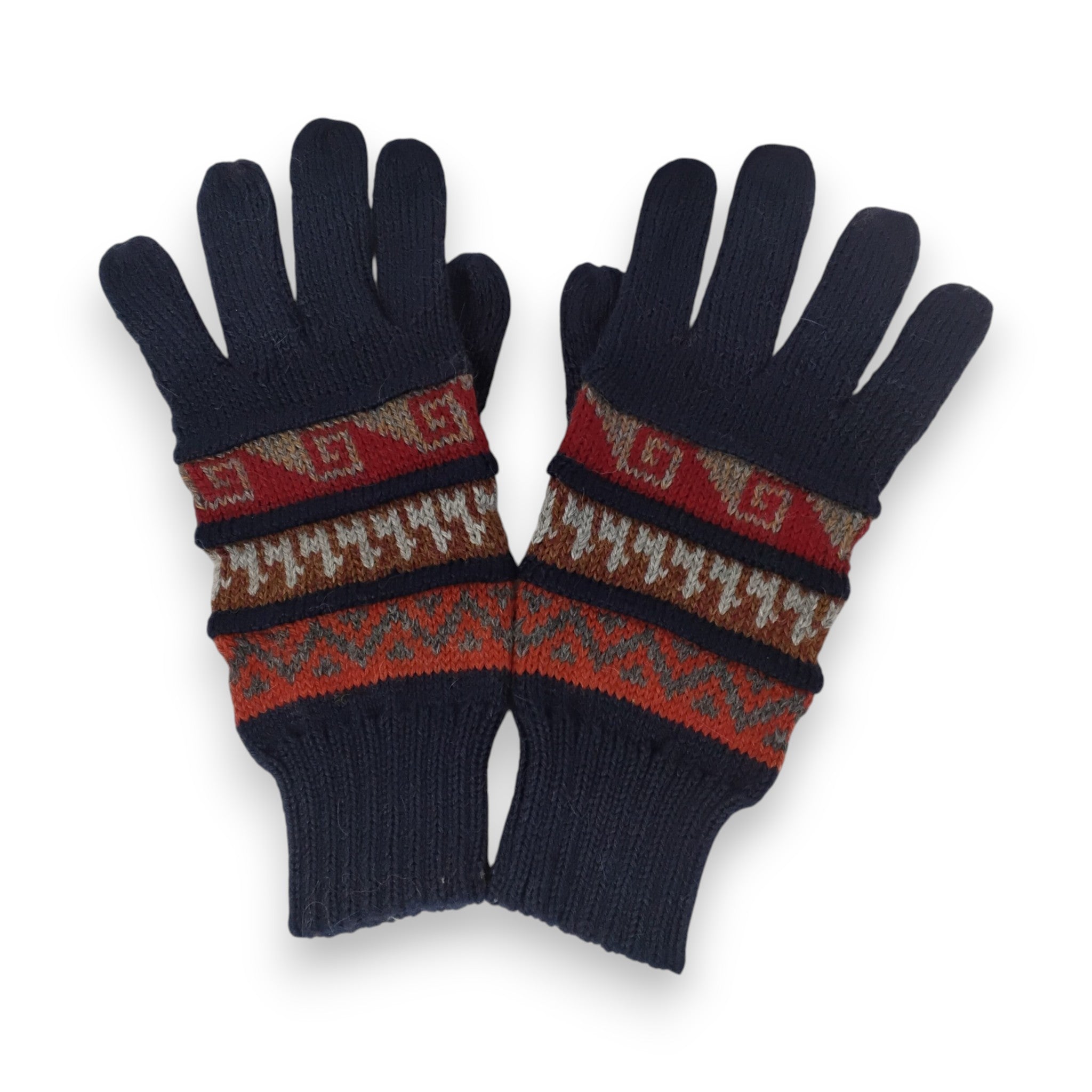 Multi-Color Alpaca Gloves