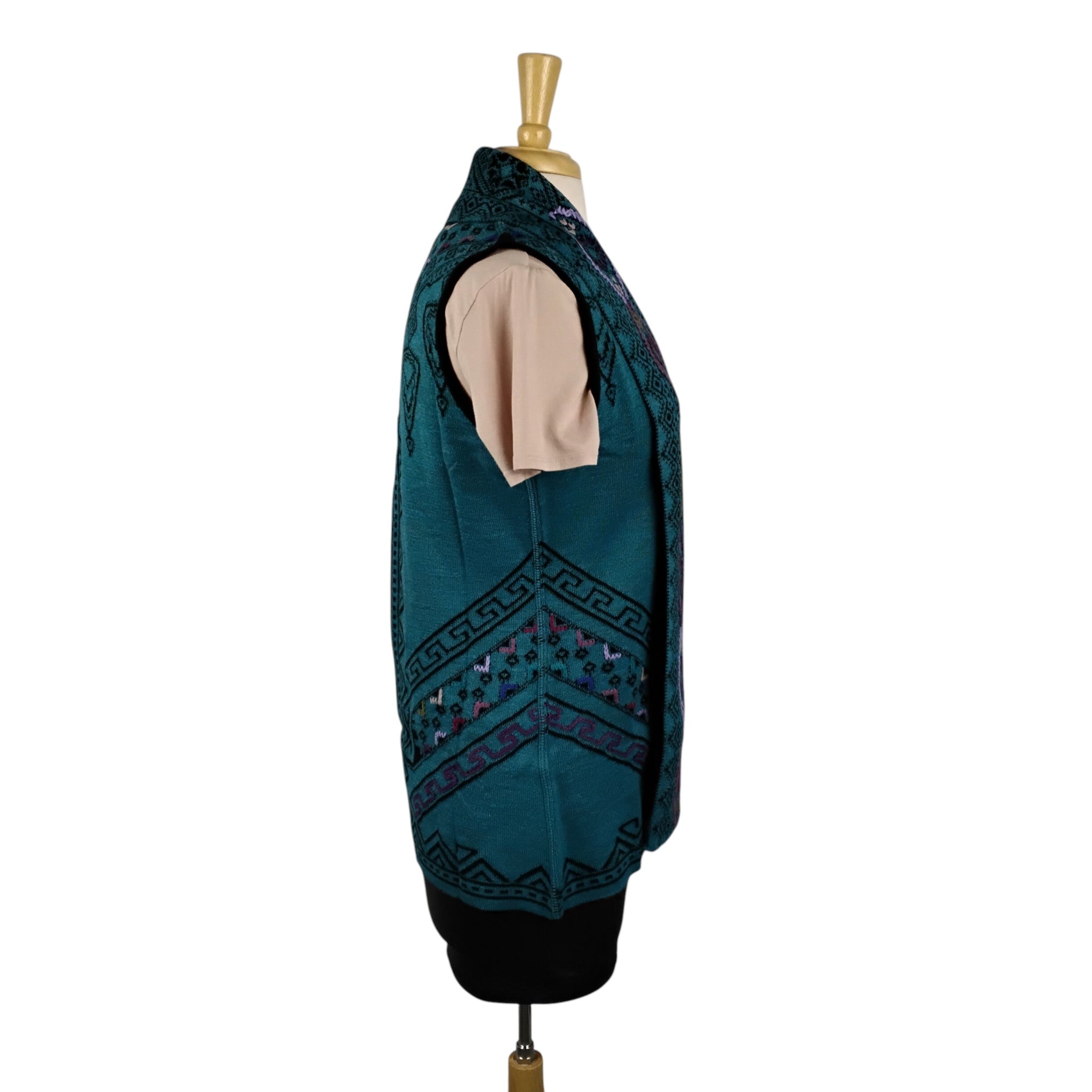 Olivia Design Short Open Front Sweater Vest