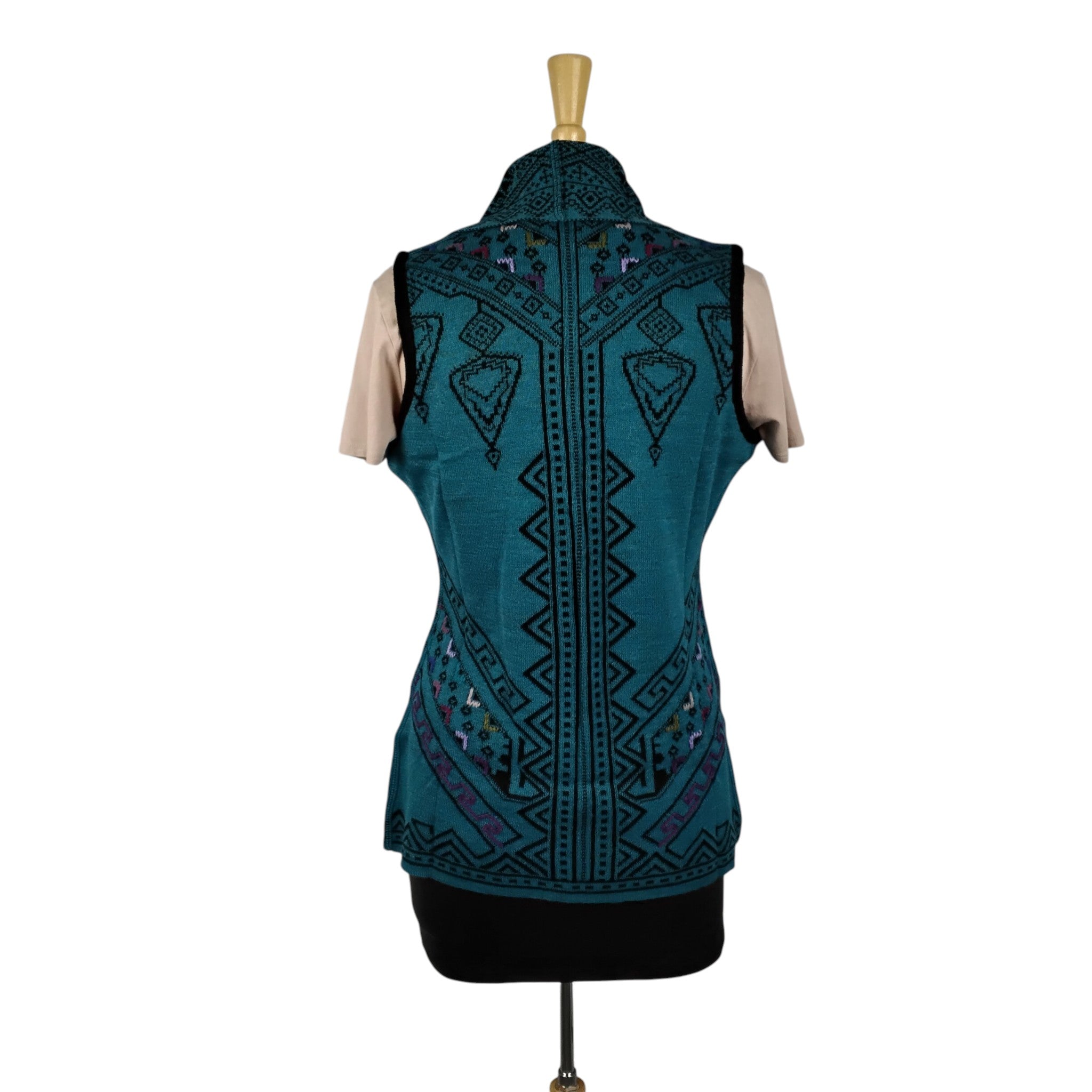 Olivia Design Short Open Front Sweater Vest