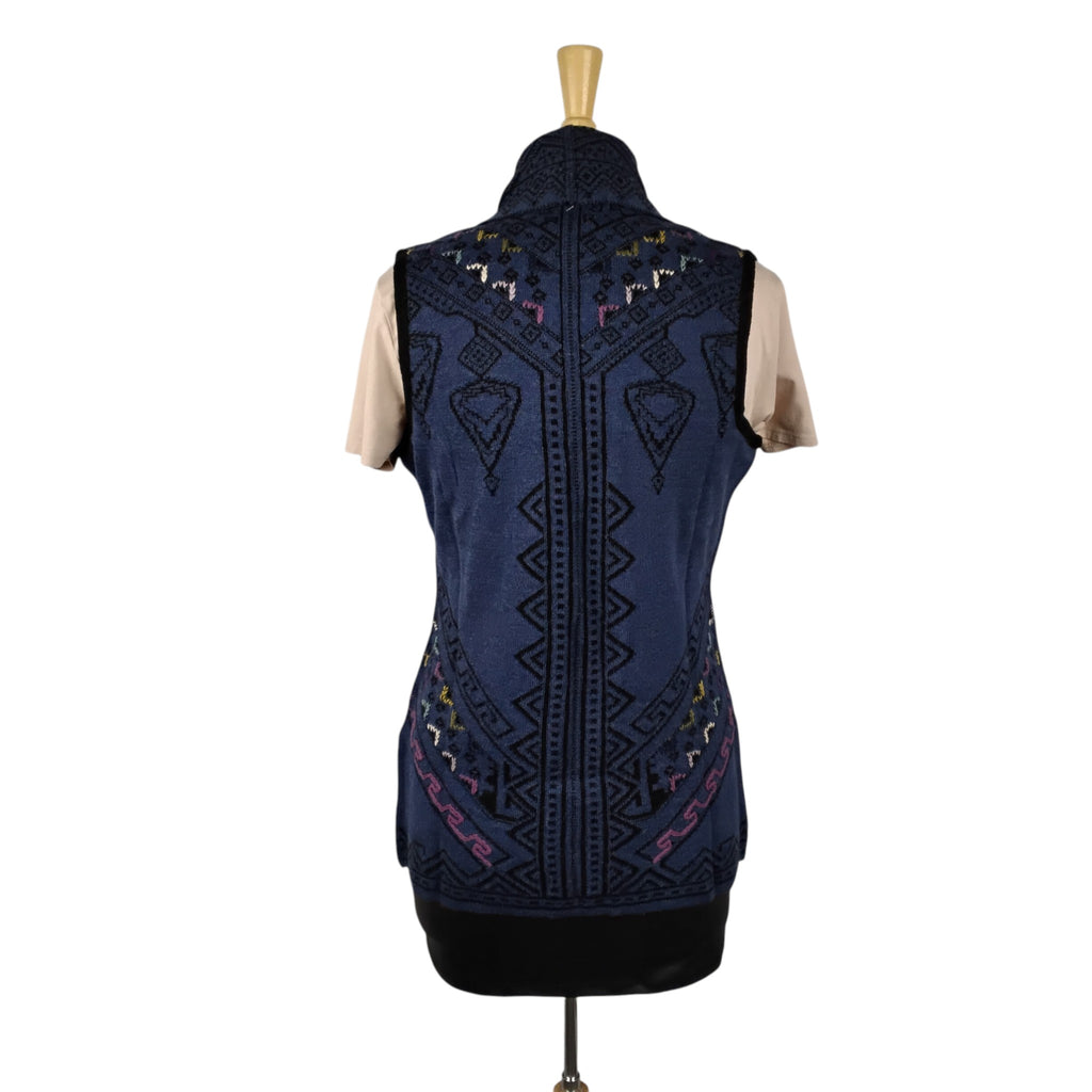 Olivia Design Short Open Front Sweater Vest