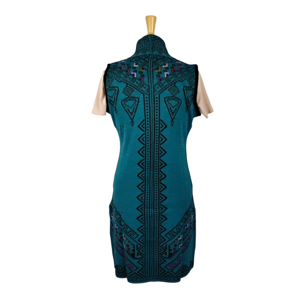 Olivia Design Long Open Front Sweater Vest with Lapels