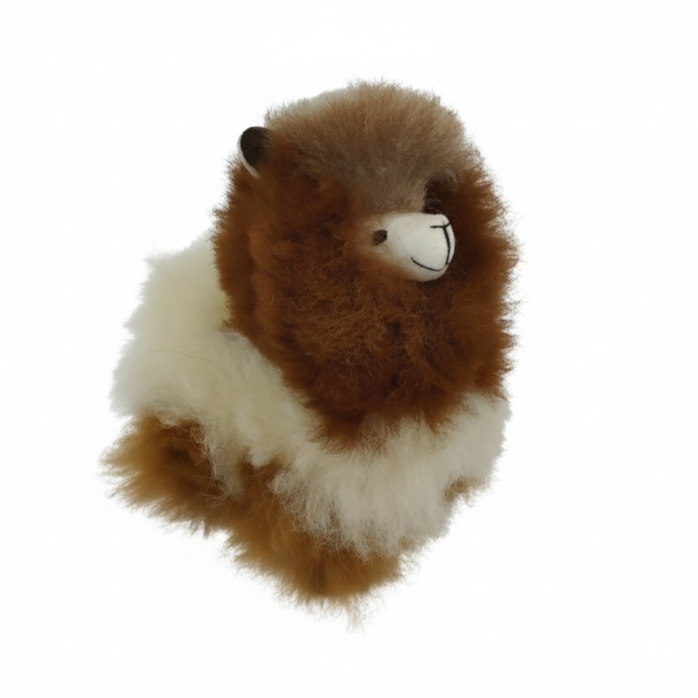 Fluffy Alpaca Toy with Child Safe Sewn-On Eyes, in Fun Colors!