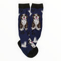 Alpaca Socks with Water Dog Design