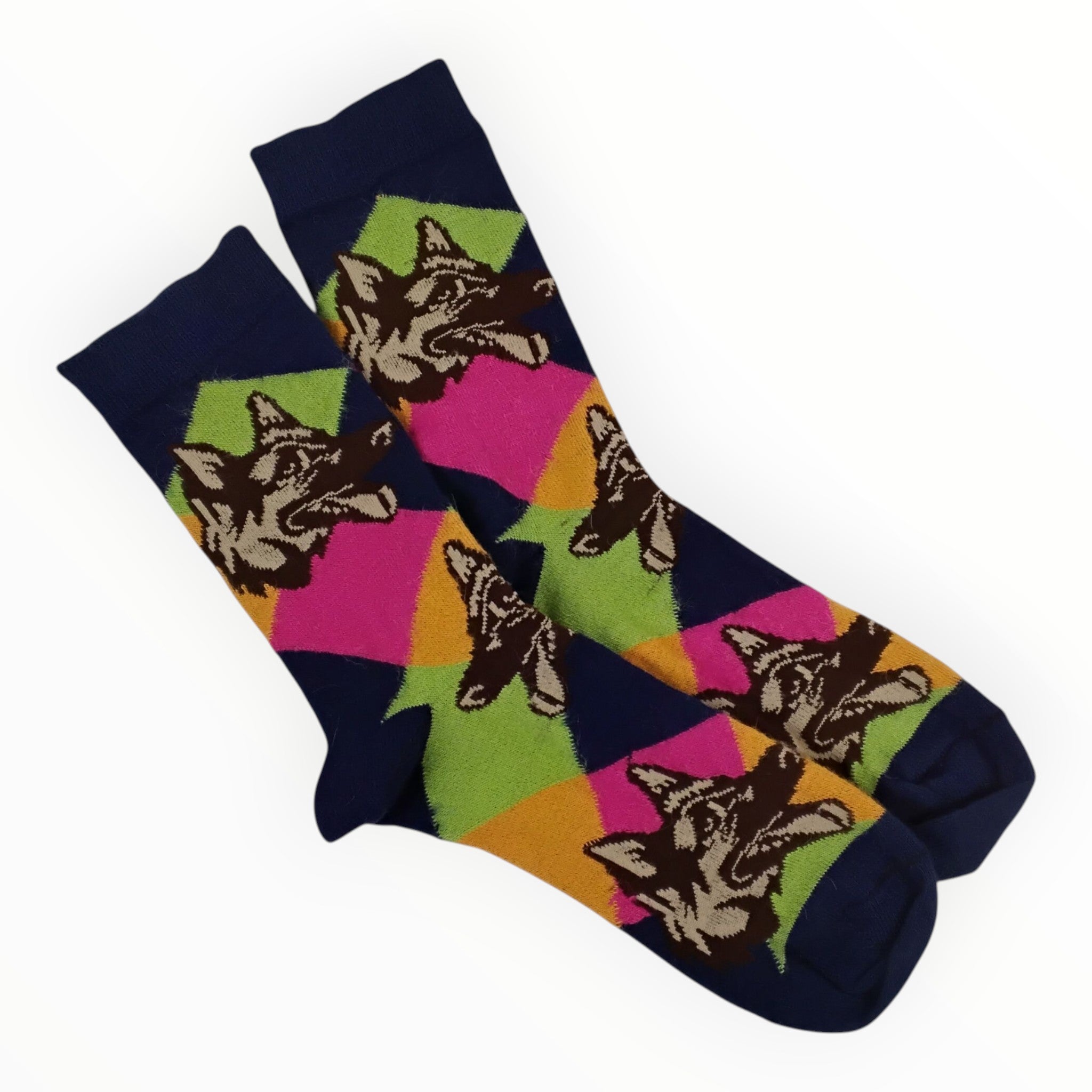 German Shepherd Design Alpaca Socks