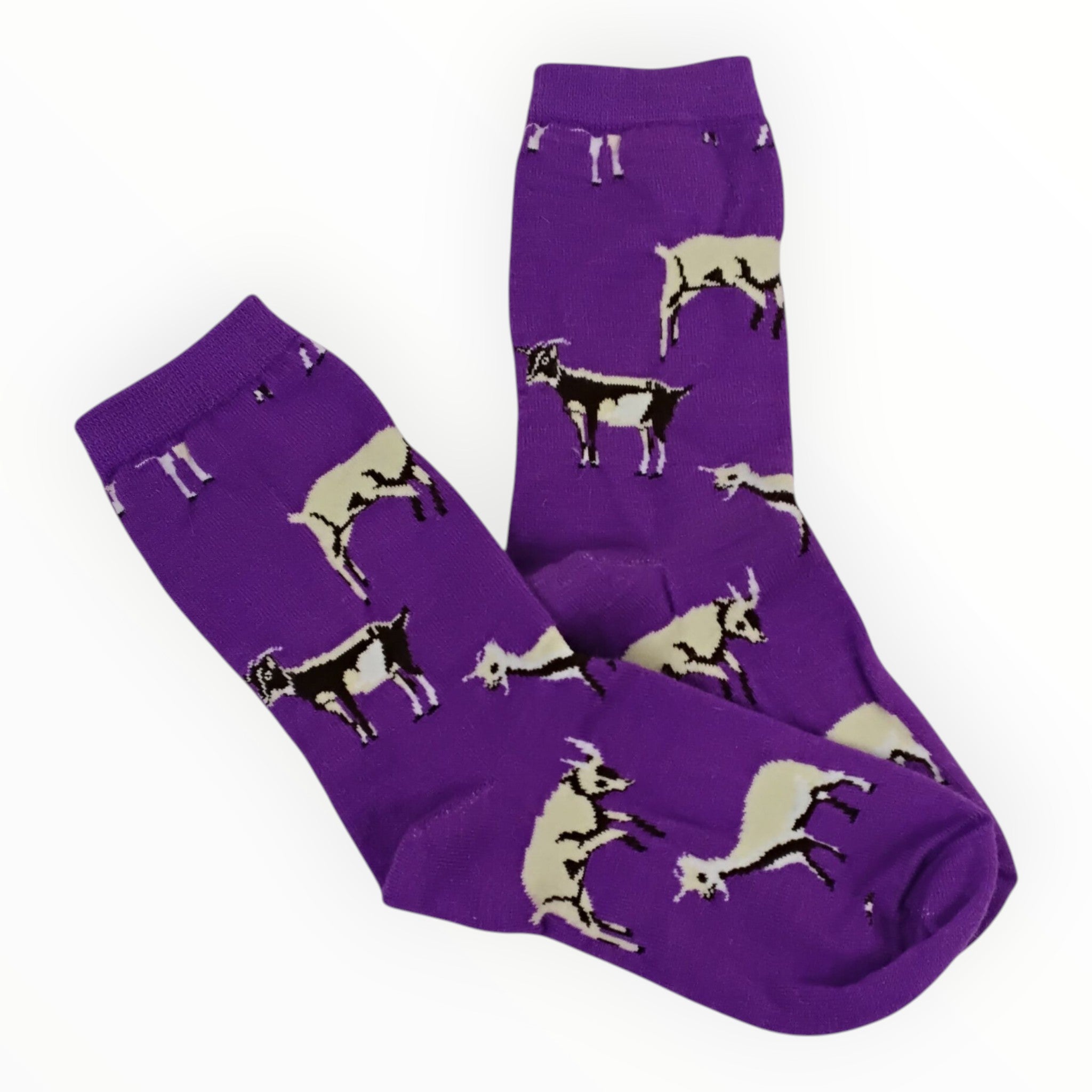 Alpaca Socks with Various Goats