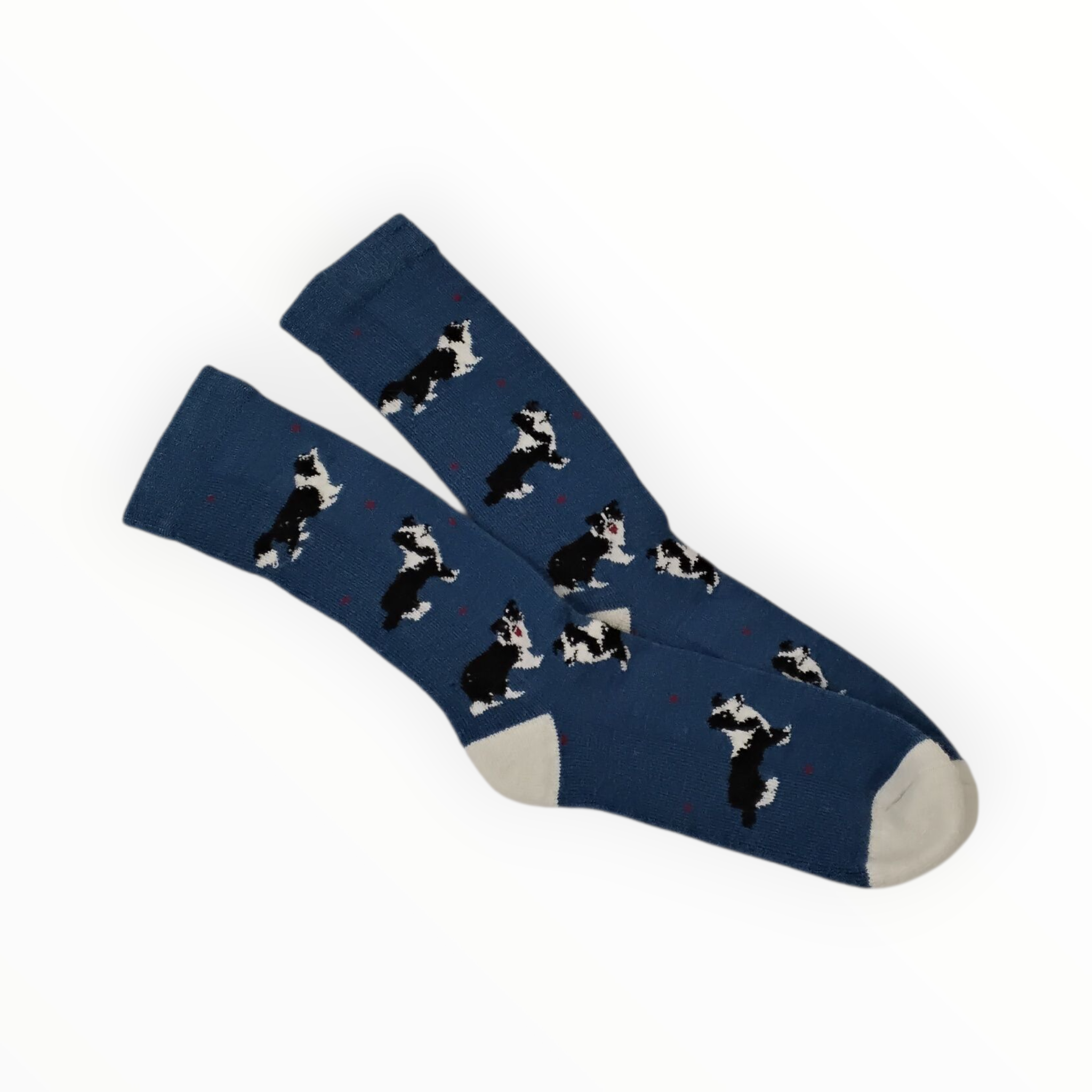 Alpaca Socks with Multiple Dog Design
