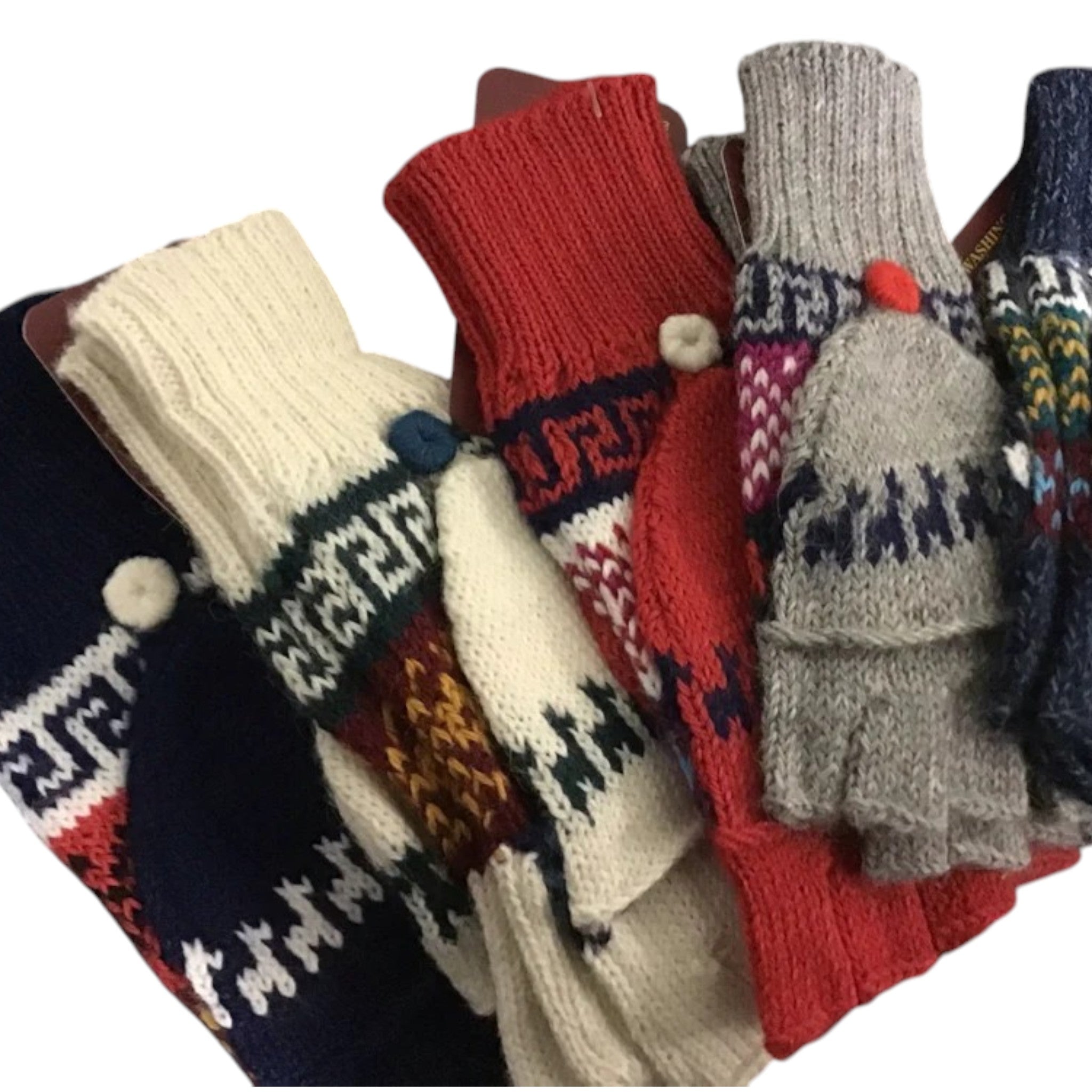 Kids Alpaca Glittens in Assorted Colors