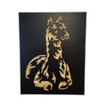 Cork Alpaca Wall Art
