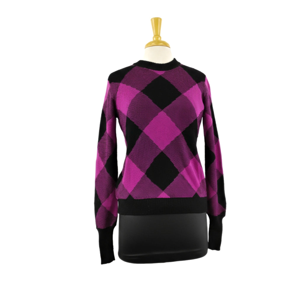 Annetta Almost Plaid Alpaca Sweater