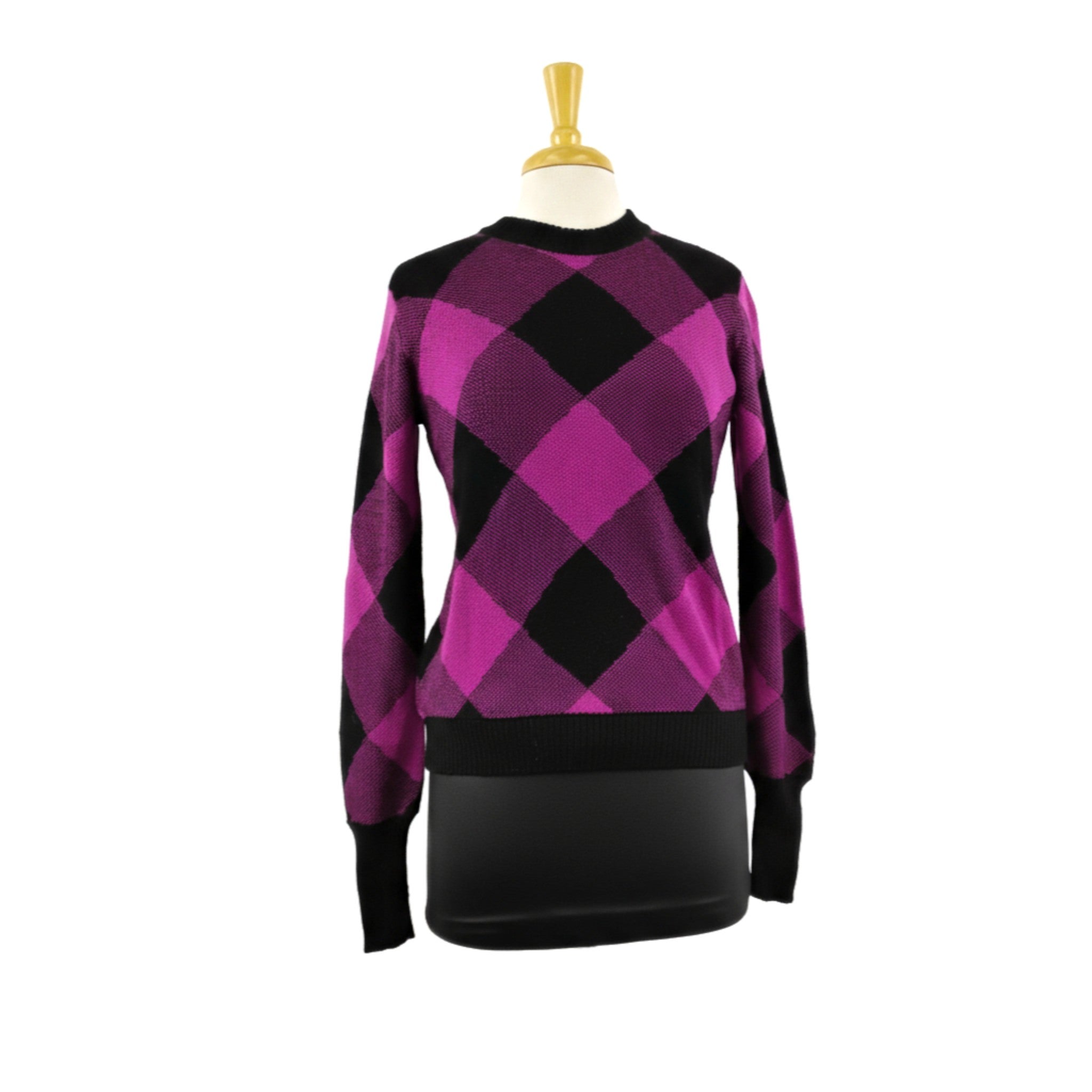 Annetta Almost Plaid Alpaca Sweater