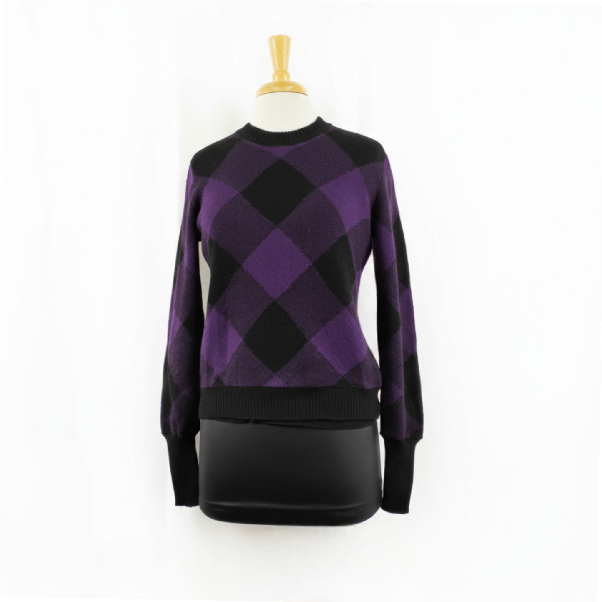 Annetta Almost Plaid Alpaca Sweater