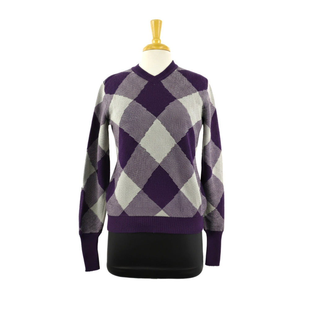 Annetta Almost Plaid Alpaca Sweater