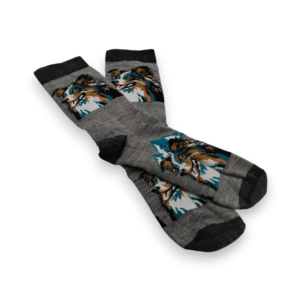 Australian Shepherd Socks