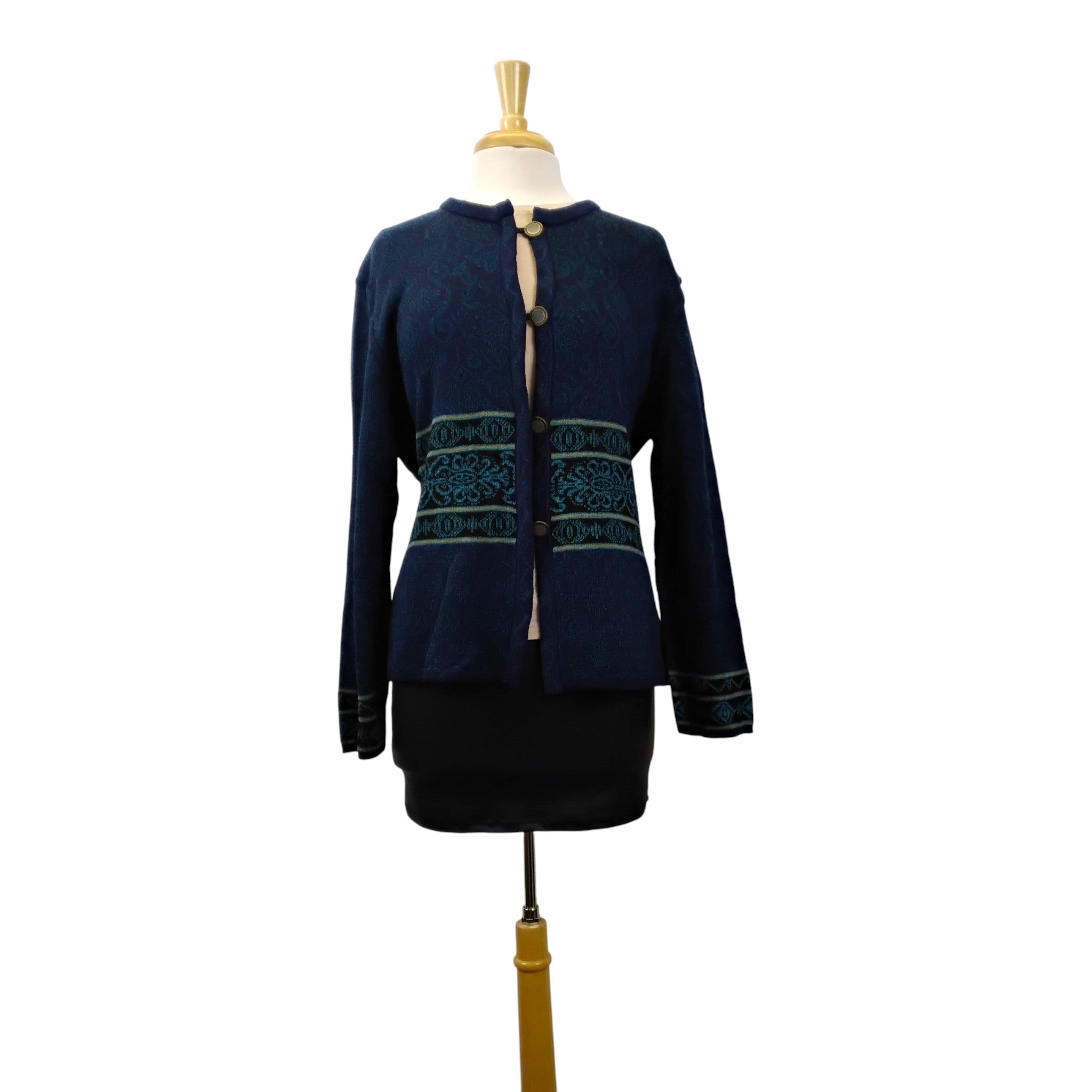 Blue Jewel Sweater