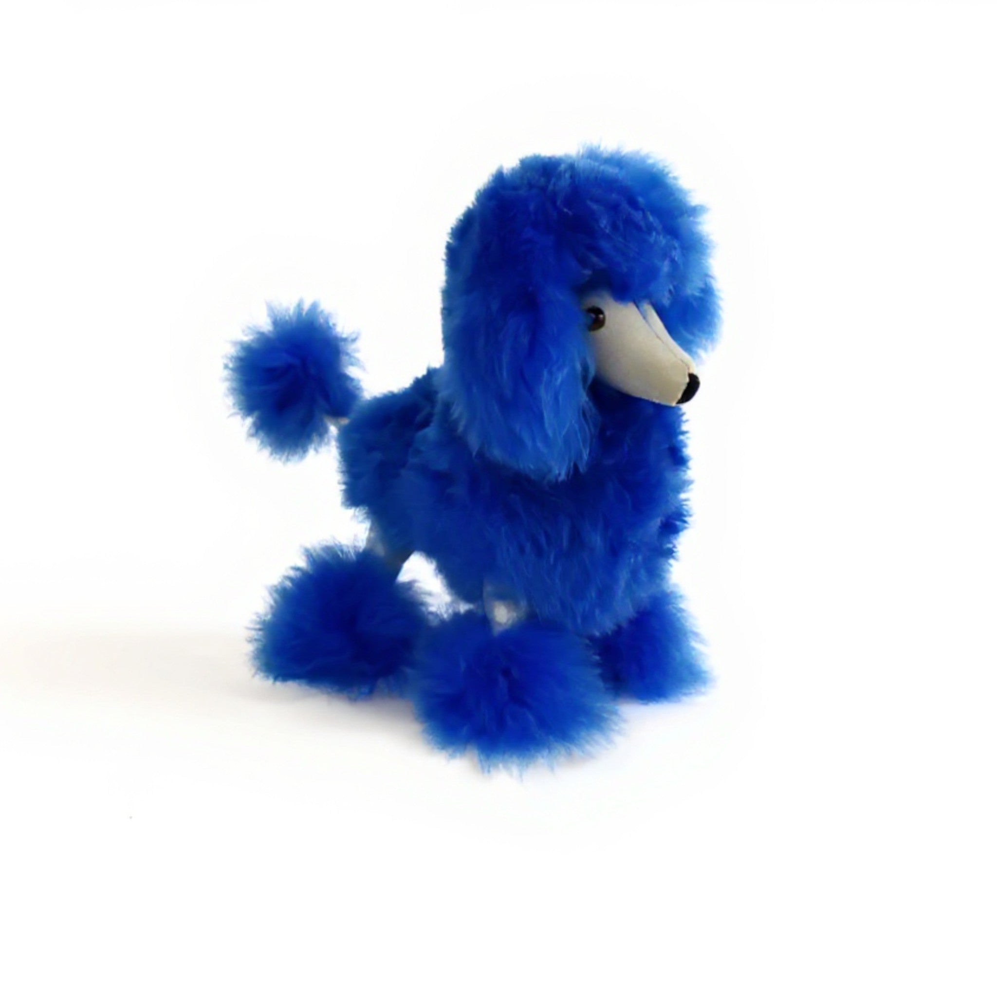 Poodle Plush Toy in Pretty Colors - Medium Size