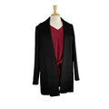 Classic Elegance Short Open Front Alpaca Coat