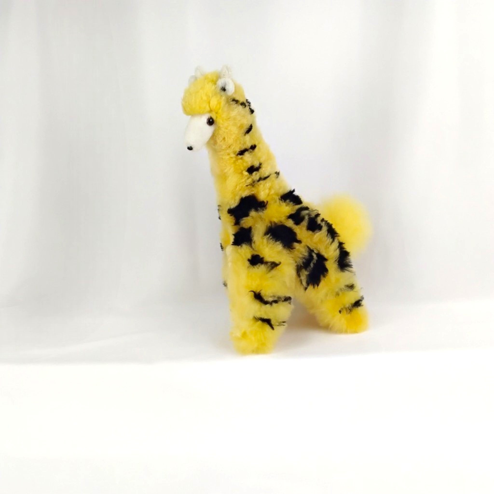 Tall Fluffy Giraffe Stuffed Toy