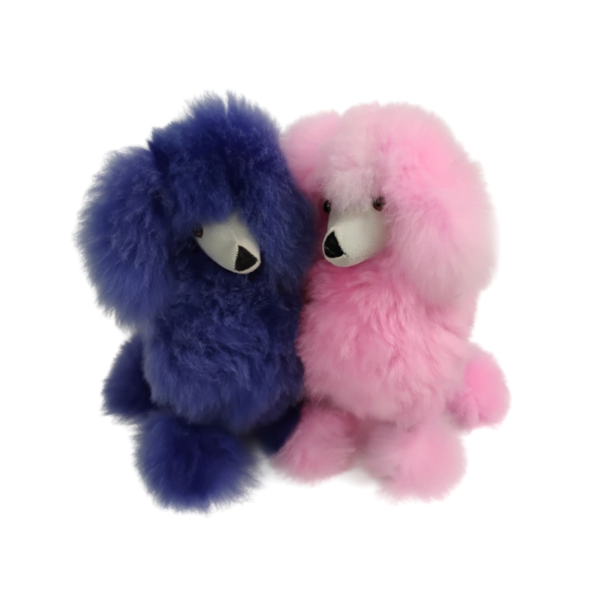 Poodle Plush Toy in Pretty Colors - Large Size