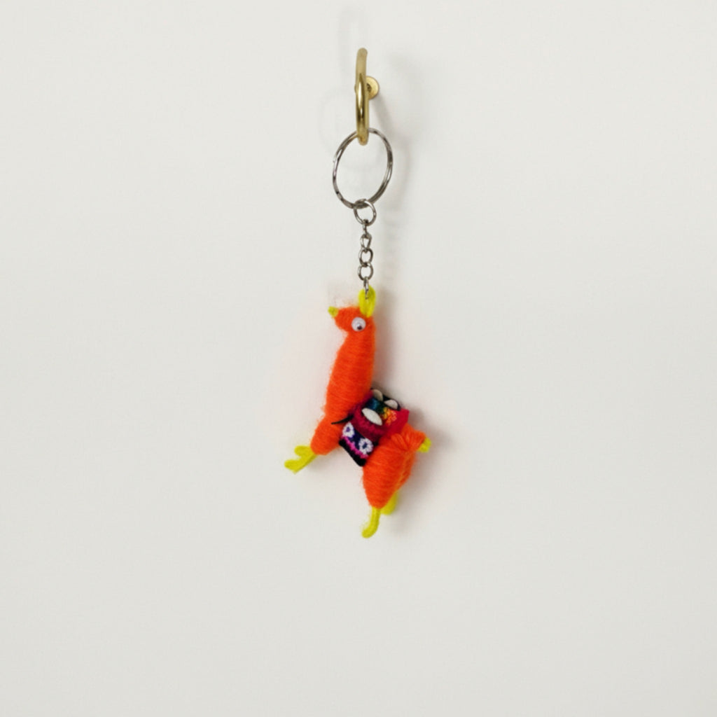 Little Llama Keychains in Superbright Colors