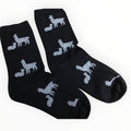 Alpaca Mom and Cria socks