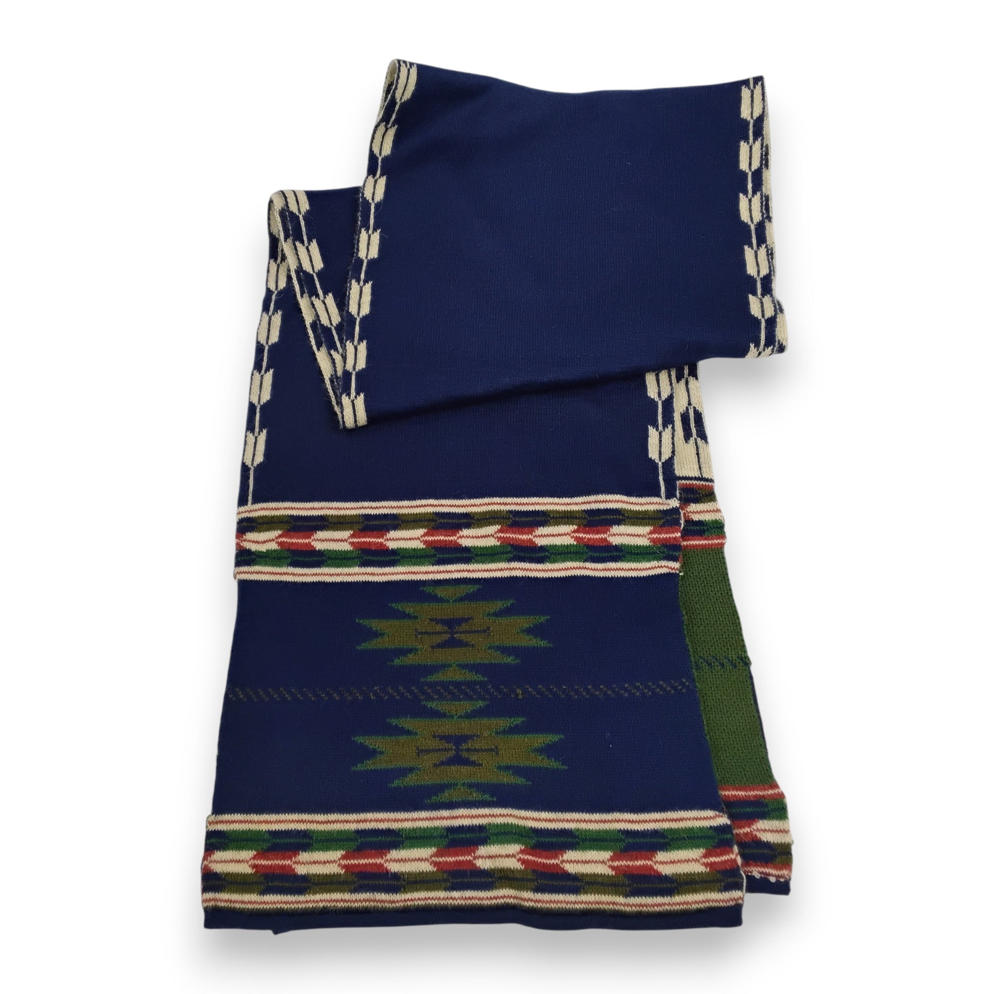 Nazca Design Soft Knit Scarf