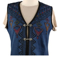 Olivia Design Long Vest with Clasps