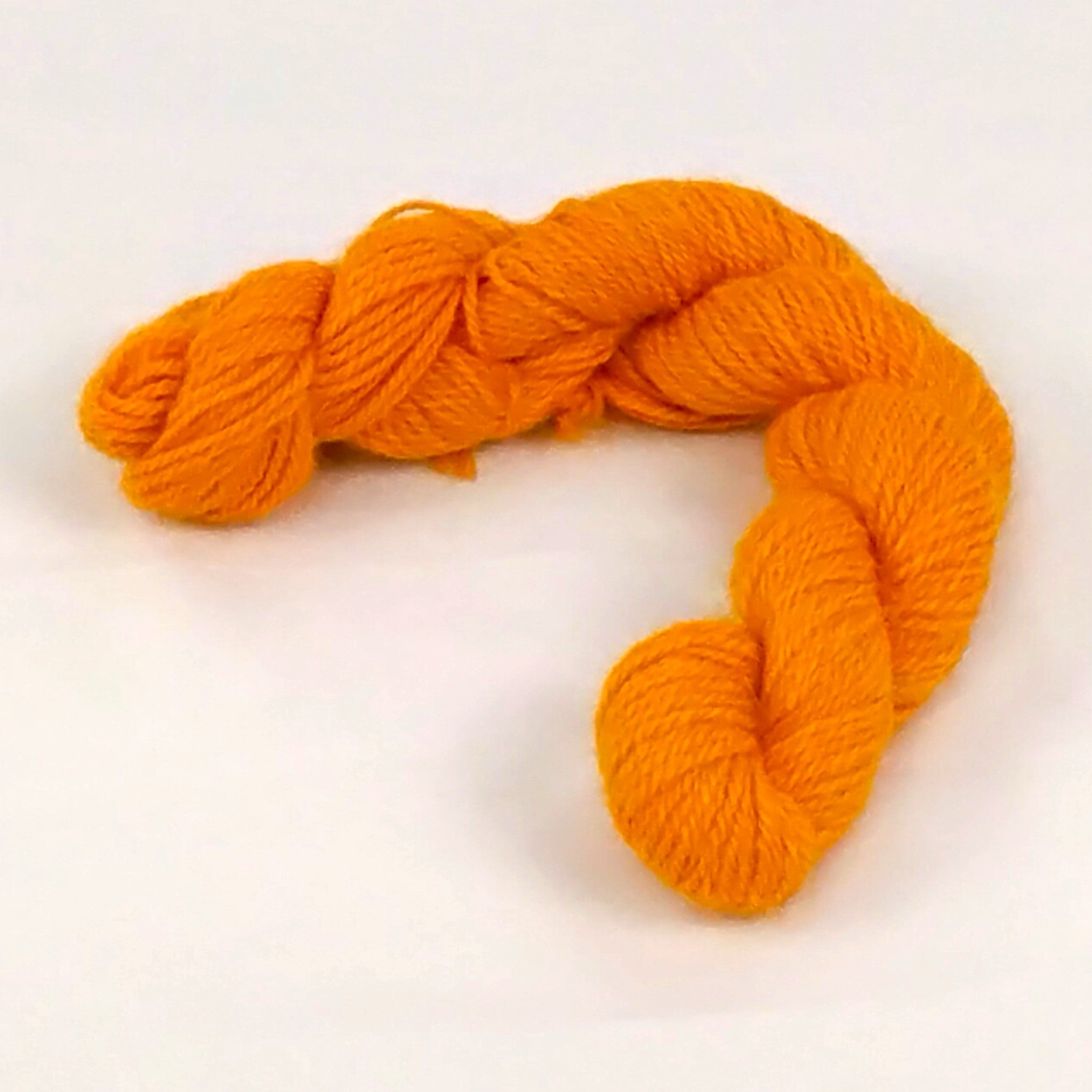 Tennessee Volunteer Orange Suri Alpaca Yarn