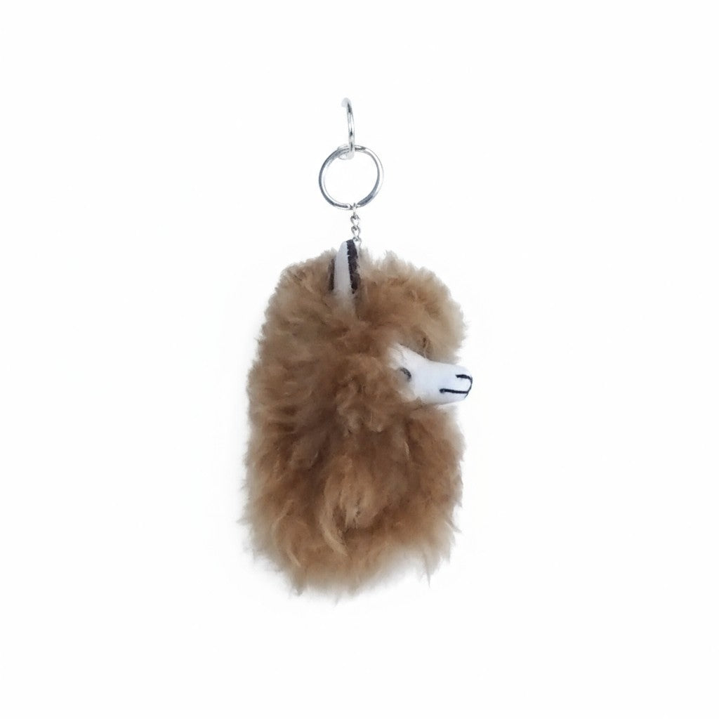 Huacuya Alpaca Head Premium Keychain