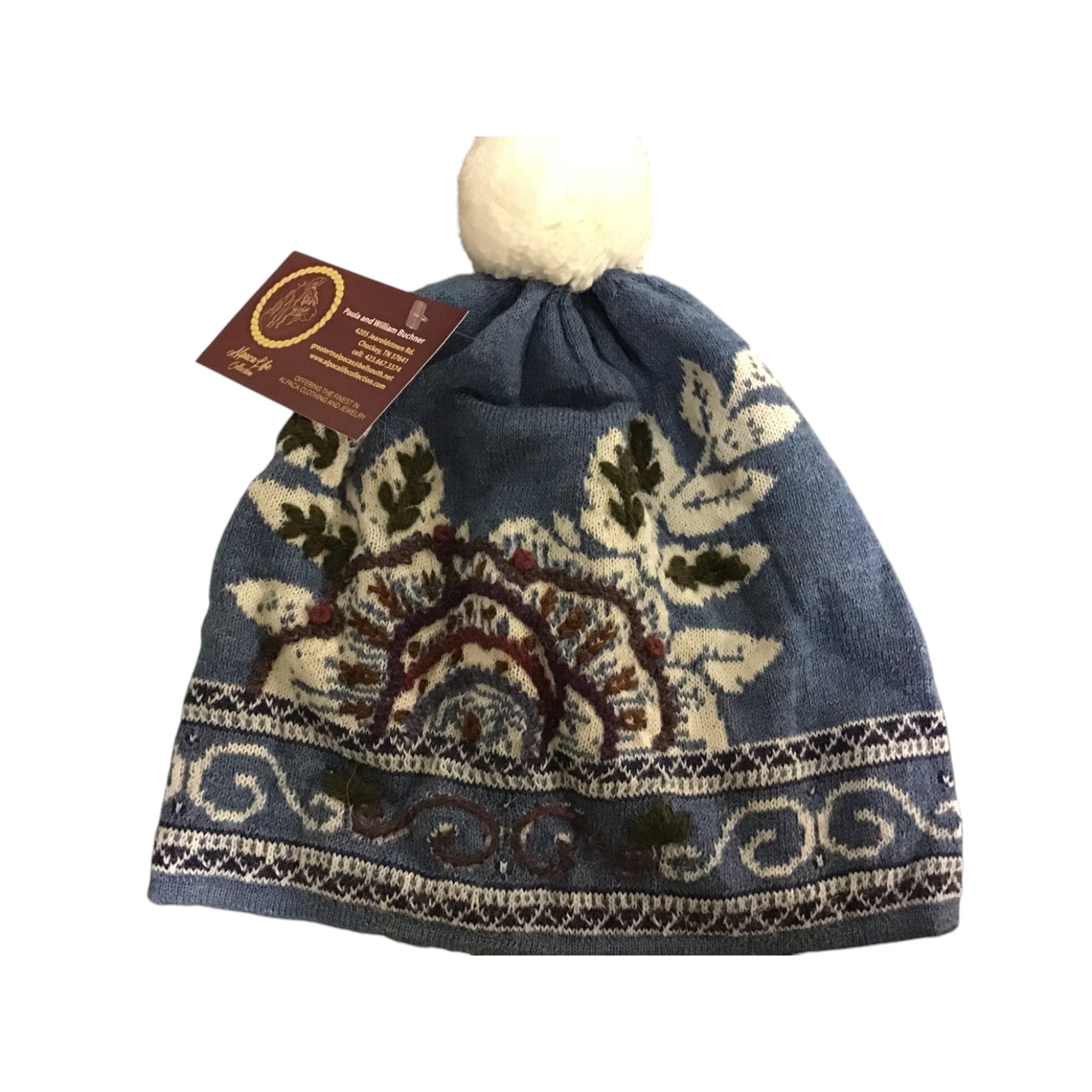 Blue Magnolia Hat