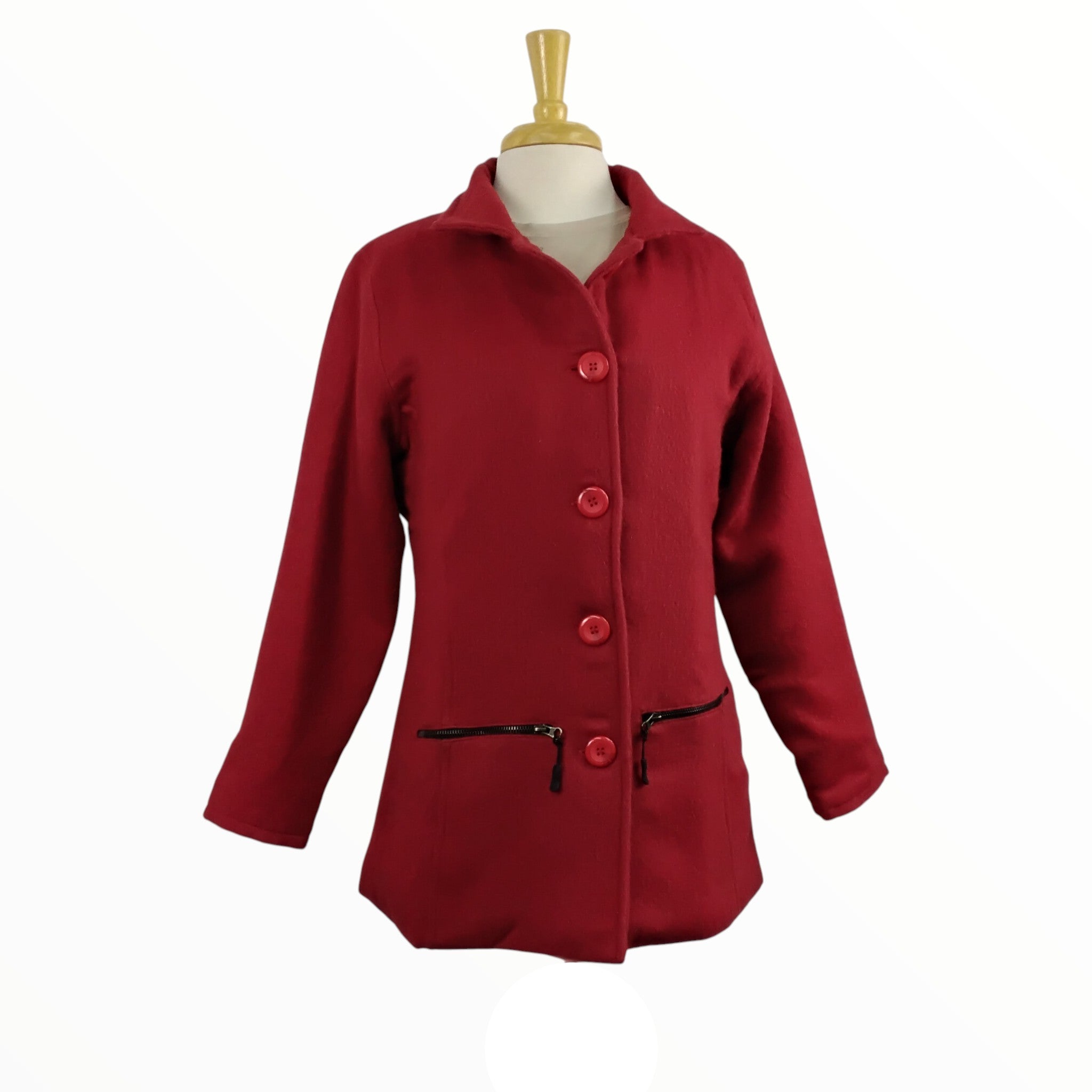 Ladies Concealed Carry Alpaca Jacket / Short Coat