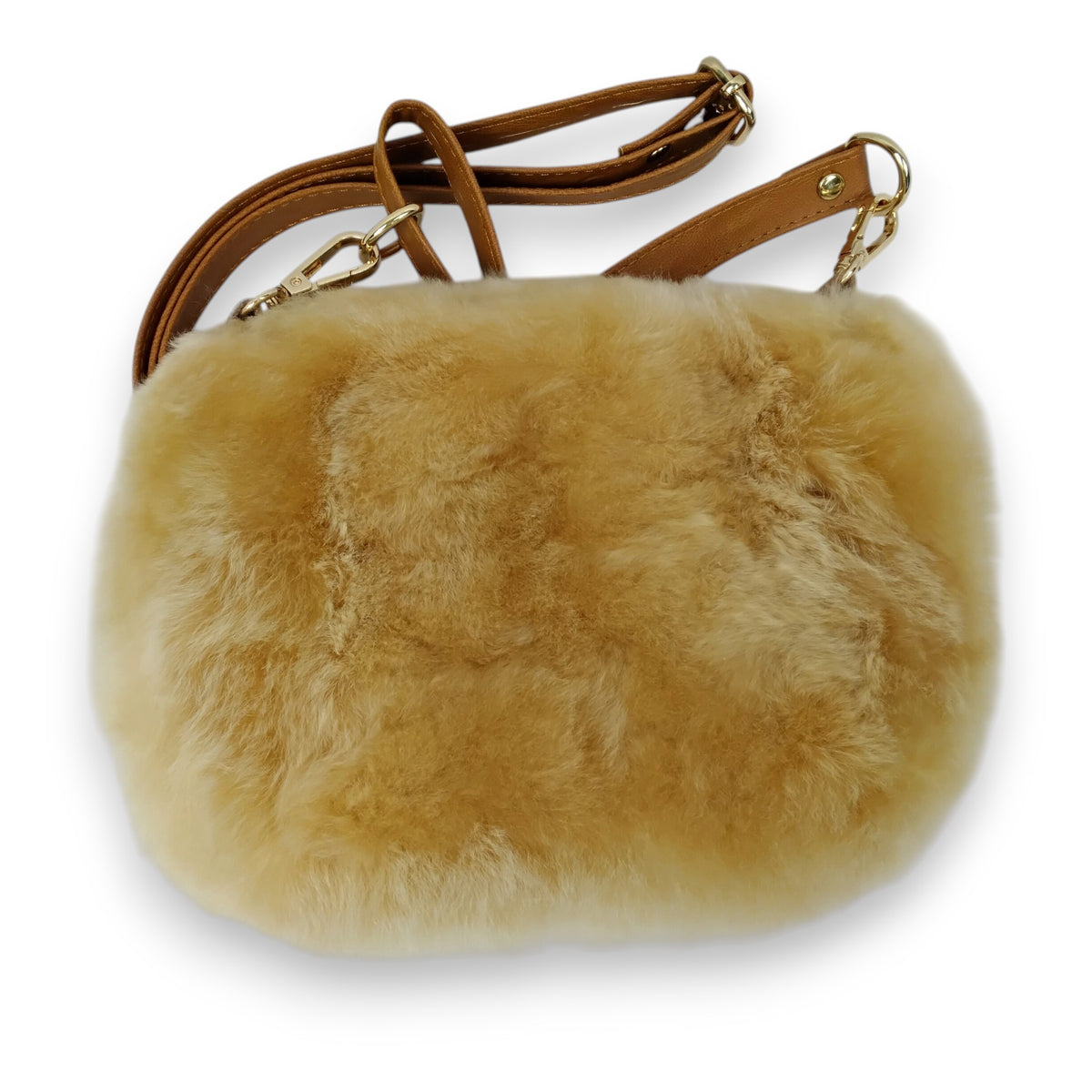 Alpaca Fur Purse Petite 8 inch Size in Cute Colors
