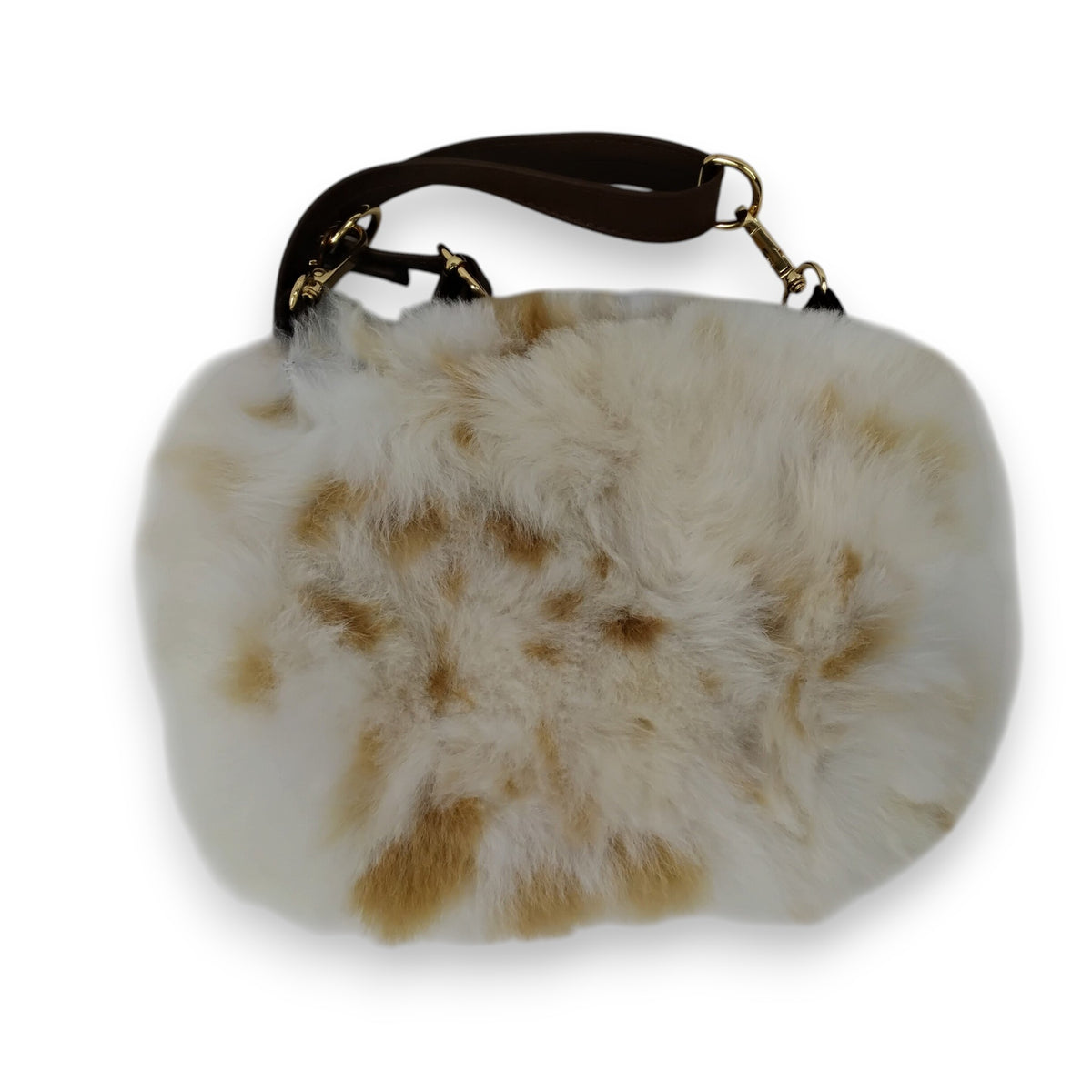 Alpaca Fur Purse Petite 8 inch Size in Cute Colors