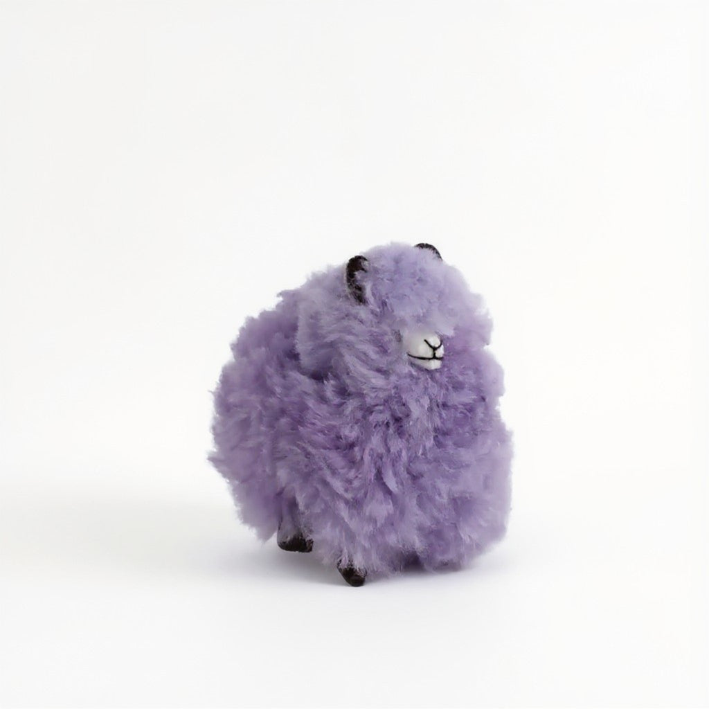 Tiny Alpaca Stuffed Toy Dyed in Fun Colors