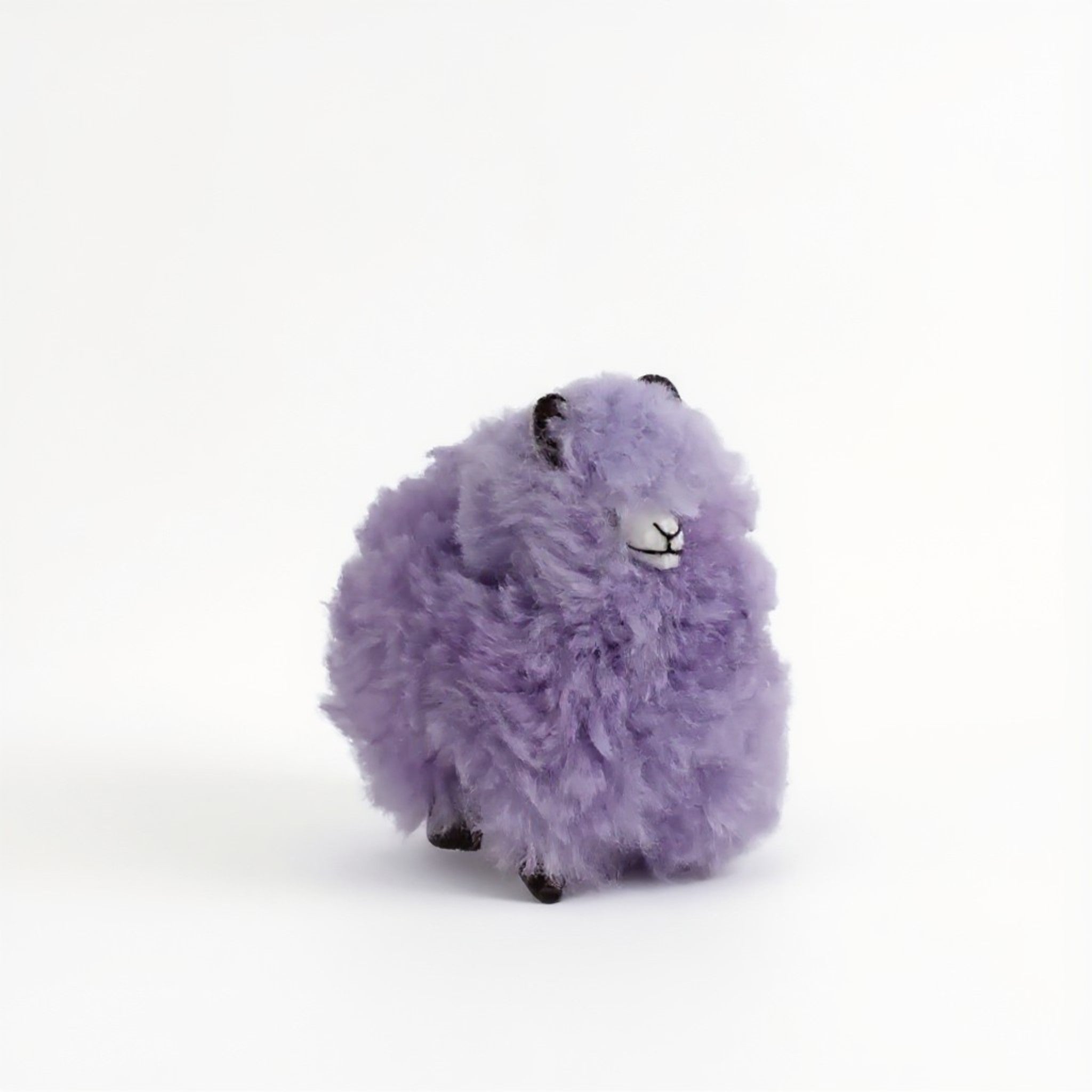 Tiny Alpaca Stuffed Toy Dyed in Fun Colors