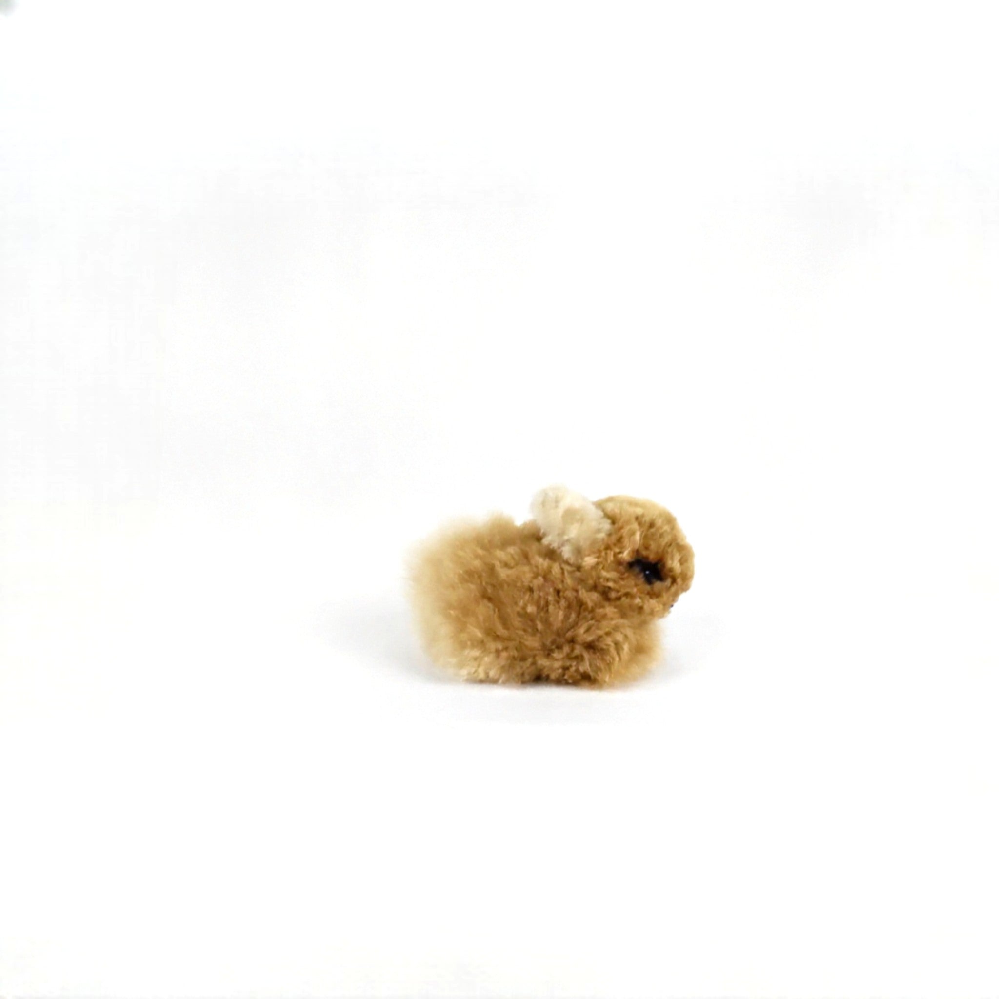 Tiny Bunny with Soft Alpaca Fluffiness