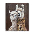 Painting of Two Alpacas