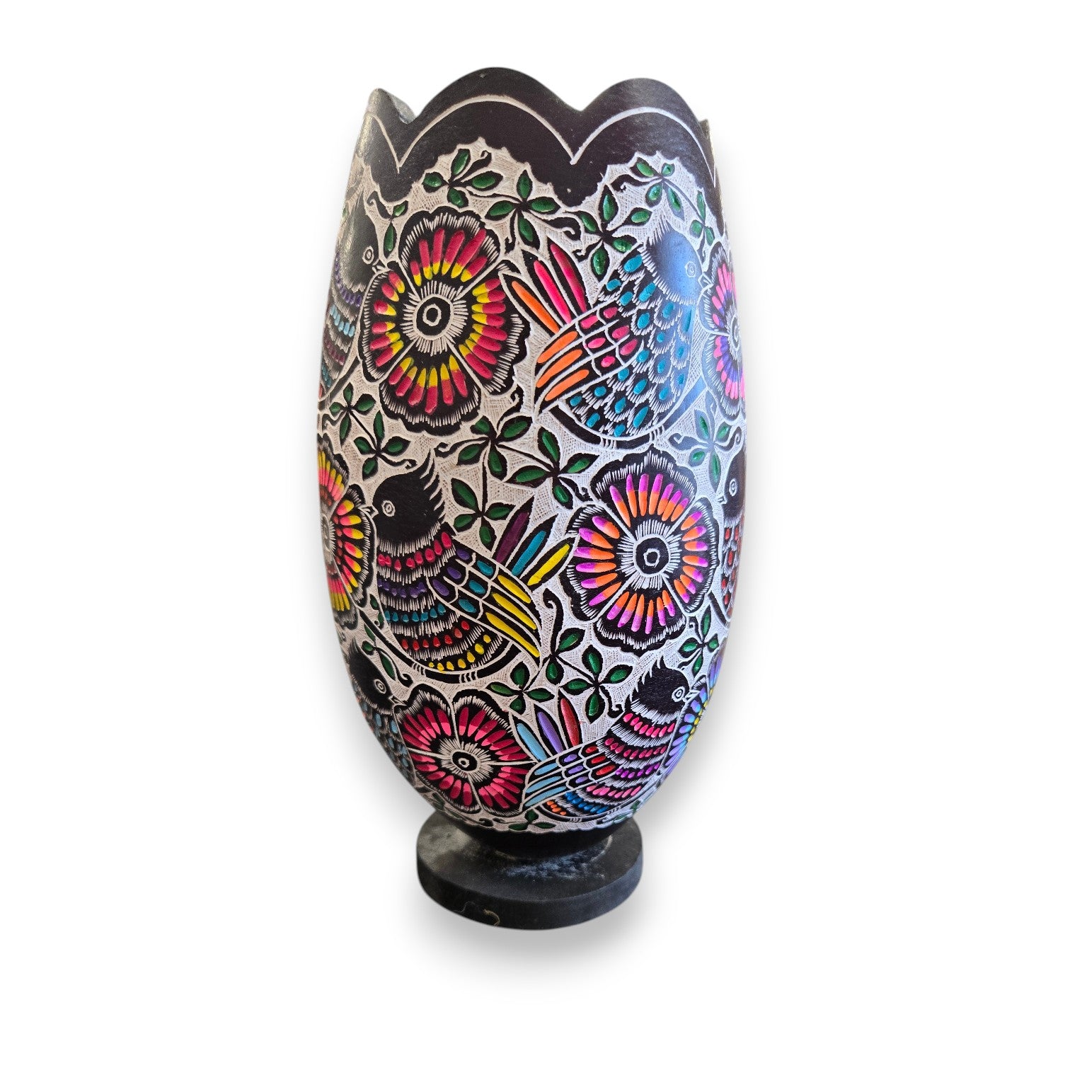 Handpainted Flower Vase