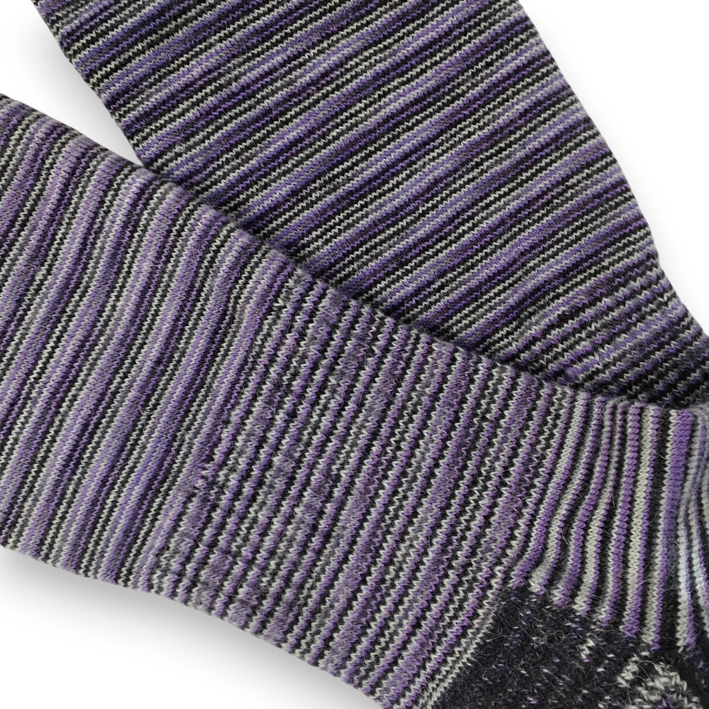Alpaca Vintage Striped Socks
