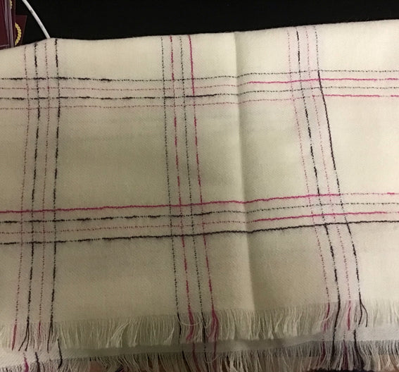 MFH Pinstripe Plaid Shawl